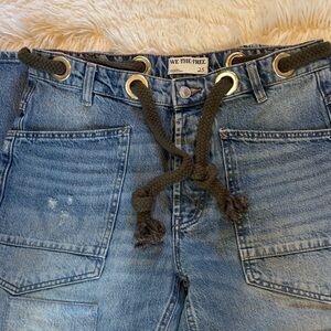 NWOT Free People Moxie Barrel Jeans size 25